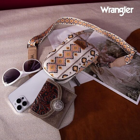 Aztec Sling Bag - Southwest Crossbody Trendy Chest Bag - Picture 3 of 6